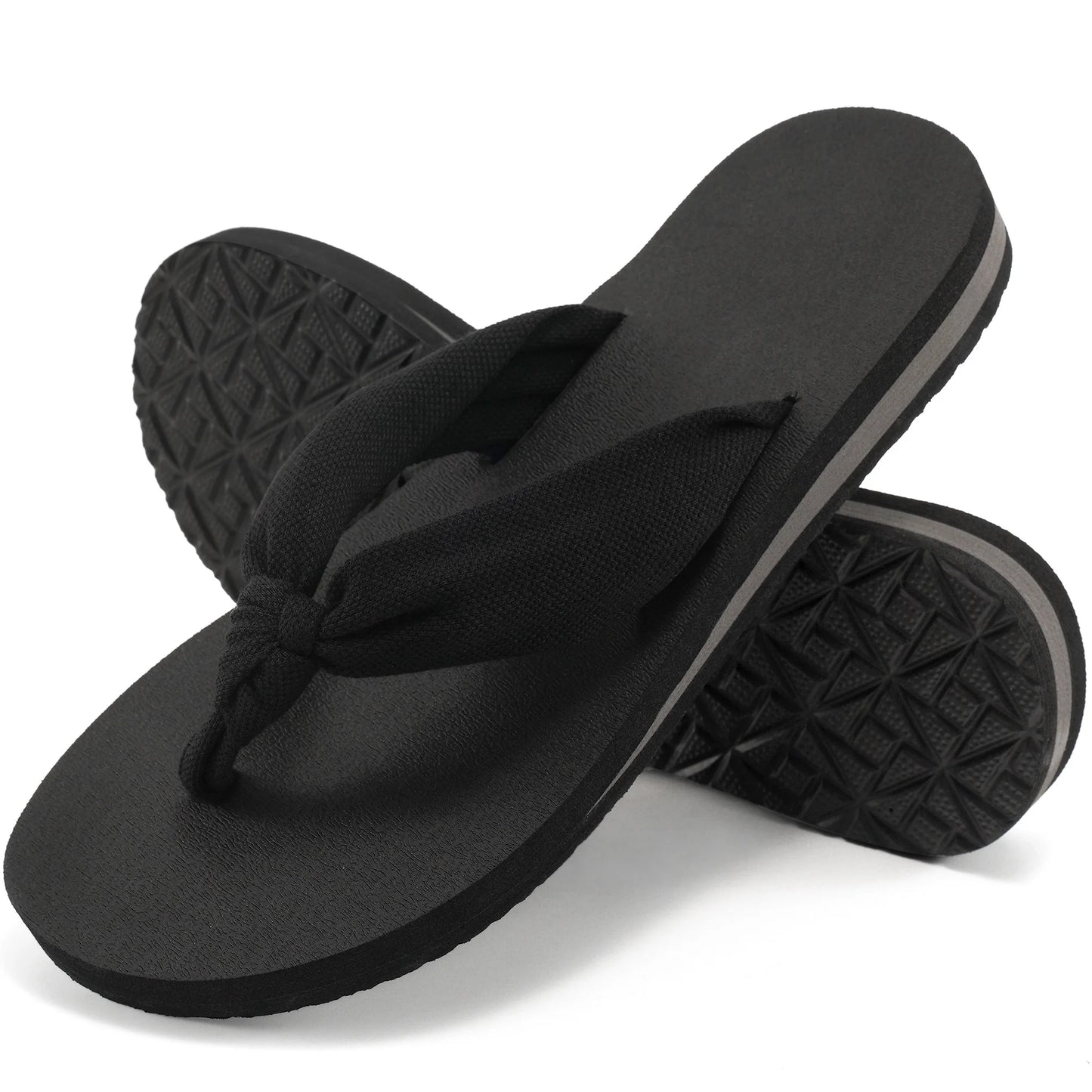 Flip Flops for Women Comfort Yoga Mat Summer Beach Thong Sandals with Arch Support