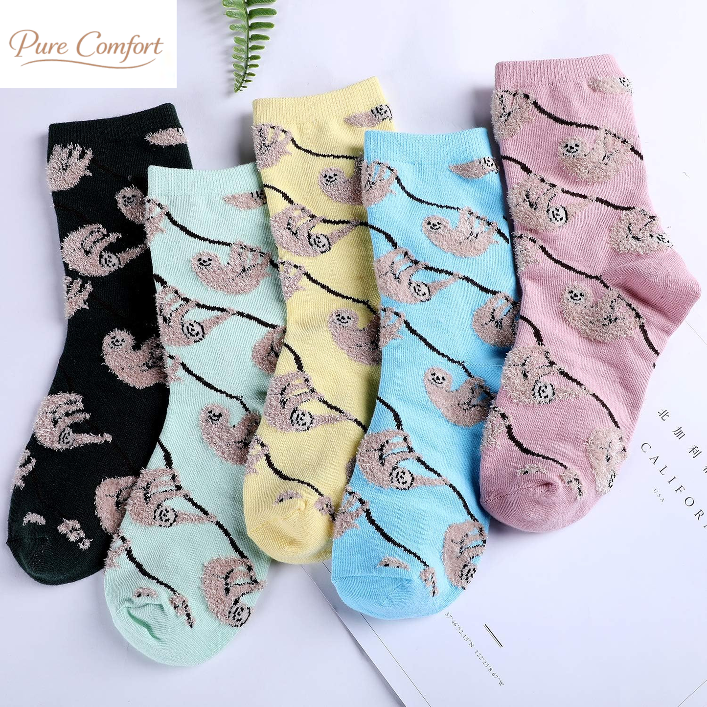 Women'S Cat Socks Cat Gifts Cute Animal Socks Dog Owl Gifts for Women