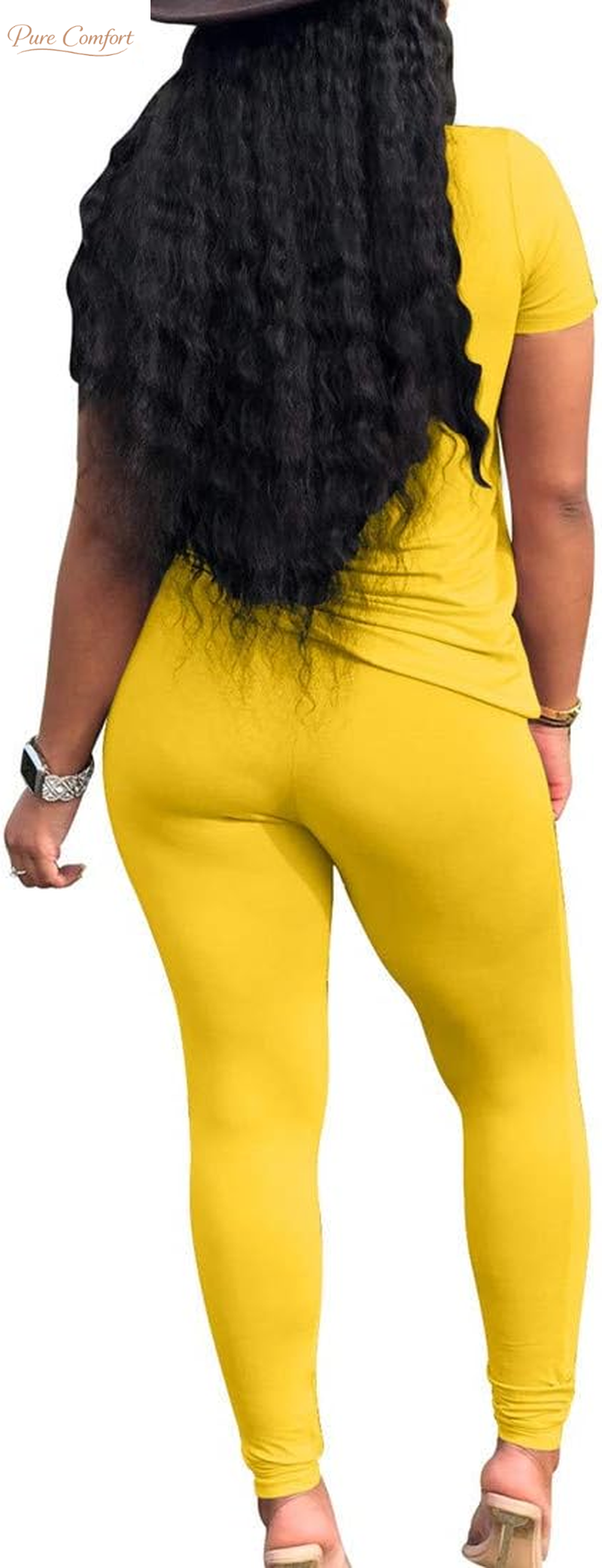 2 Piece Outfits for Women Workout Track Suits Long Sleeve Top Jogger Legging Pants Sets