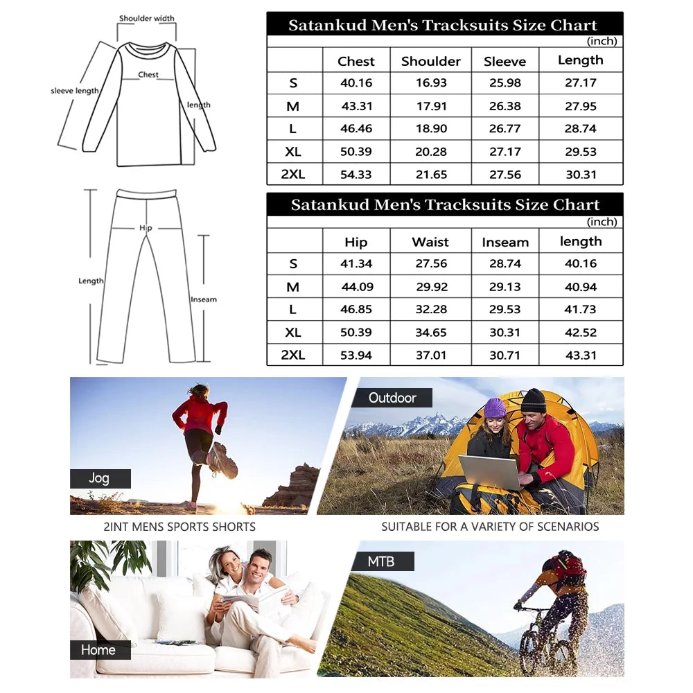 Men'S Tracksuits Sweatsuits for Men Set Track Suits 2 Piece Casual Athletic Jogging Warm up Full Zip Sweat Suits Grayblue S