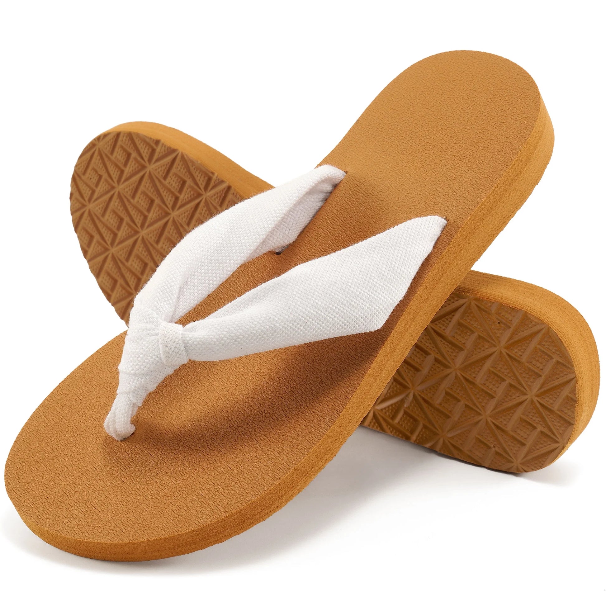 Flip Flops for Women Comfort Yoga Mat Summer Beach Thong Sandals with Arch Support