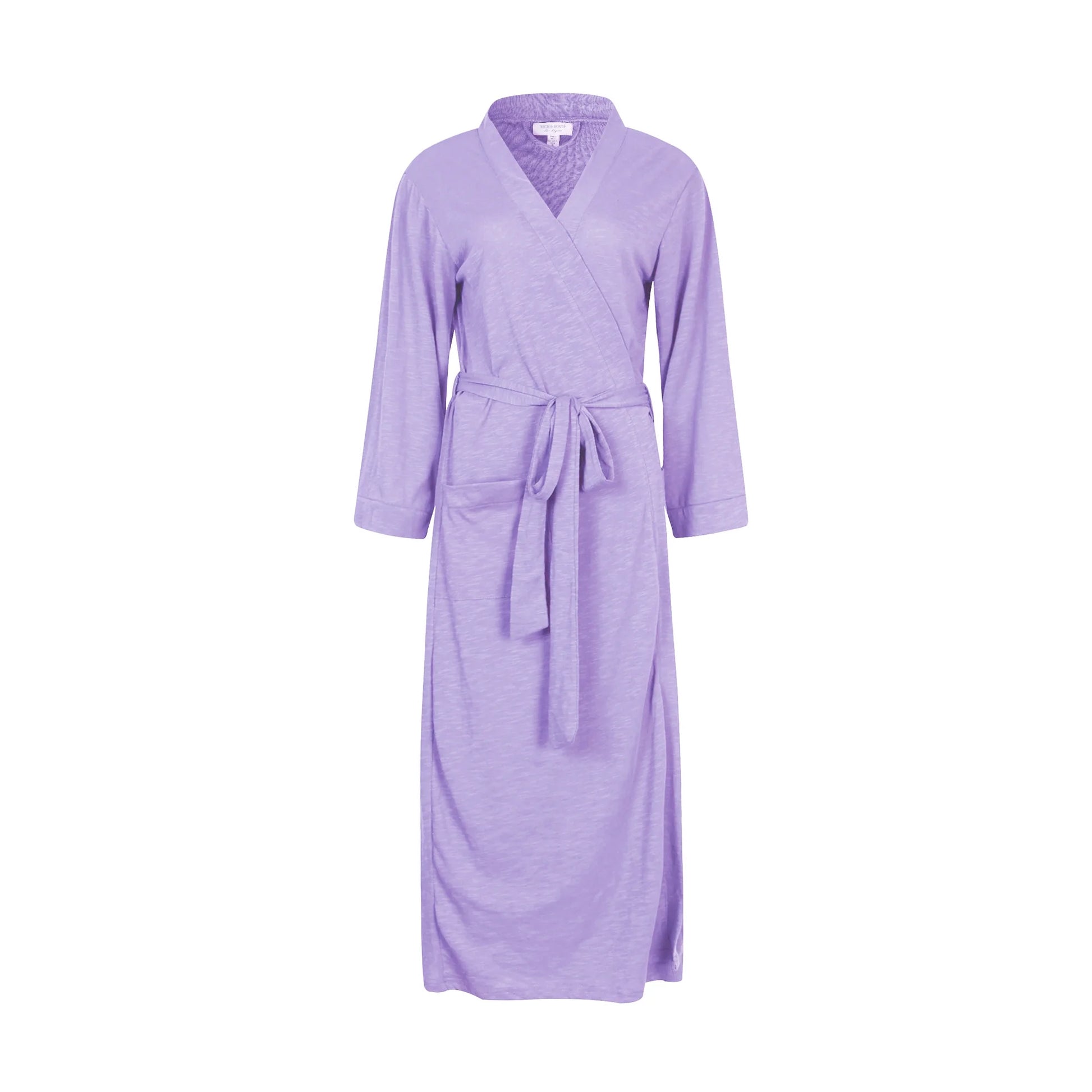 Bathrobe Kimono Women'S Cotton Robe Long Belted Dressing Gown Lounge Night Spa RHW2824-I-XL