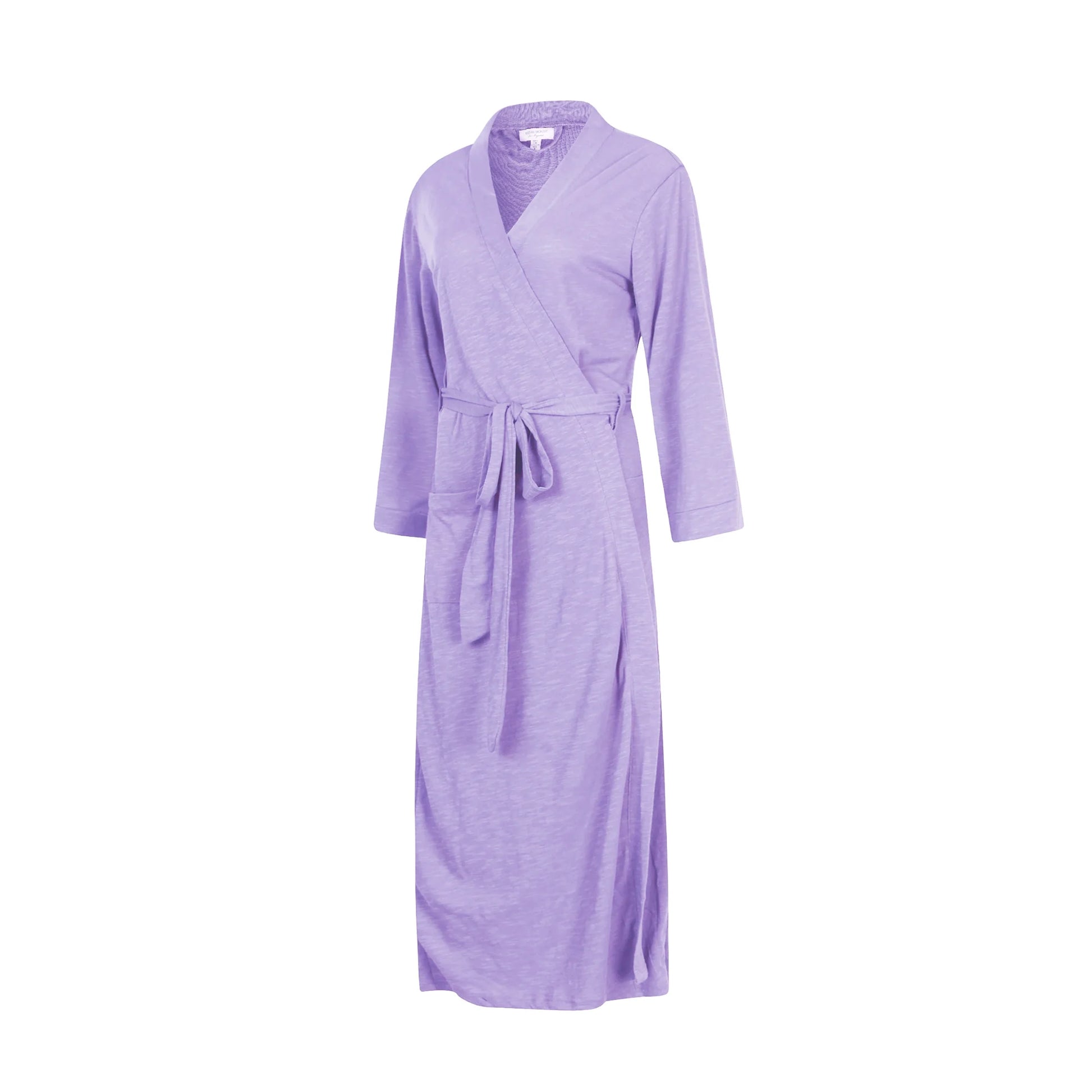 Bathrobe Kimono Women'S Cotton Robe Long Belted Dressing Gown Lounge Night Spa RHW2824-I-XL