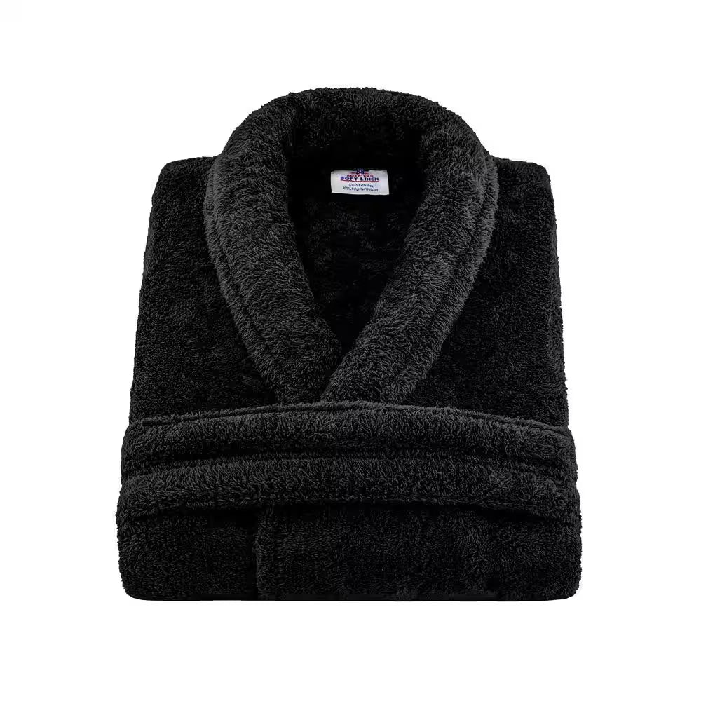 L-XL Black Mens and Womens Robes