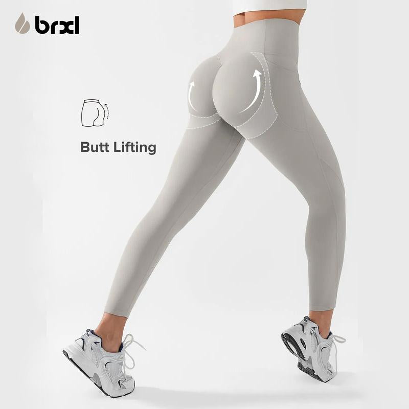 BRXL Scrunch Butt Leggings for Women Amplify Contour Legging Seamless Yoga Pants Workout Gym Booty Lifting Tights-1