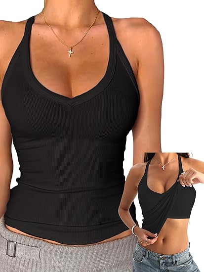 CHRLEISURE 3PCS Tank Top for Women Yoga & Fitness Stretch High Elasticity Breathable Comfortable Back Cross Design Vest