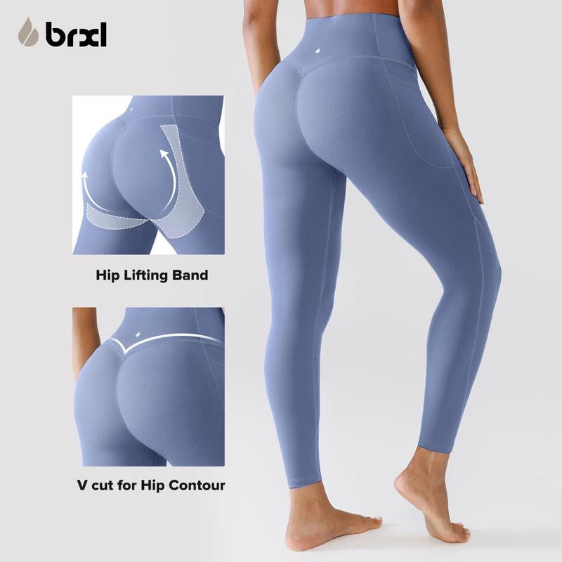 BRXL Scrunch Butt Leggings for Women Amplify Contour Legging Seamless Yoga Pants Workout Gym Booty Lifting Tights-1