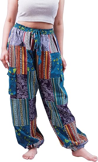 Bohemian Patchwork Pants Handmade