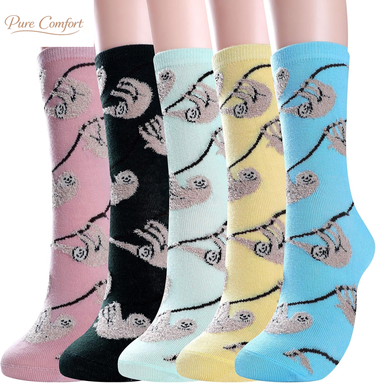 Women'S Cat Socks Cat Gifts Cute Animal Socks Dog Owl Gifts for Women