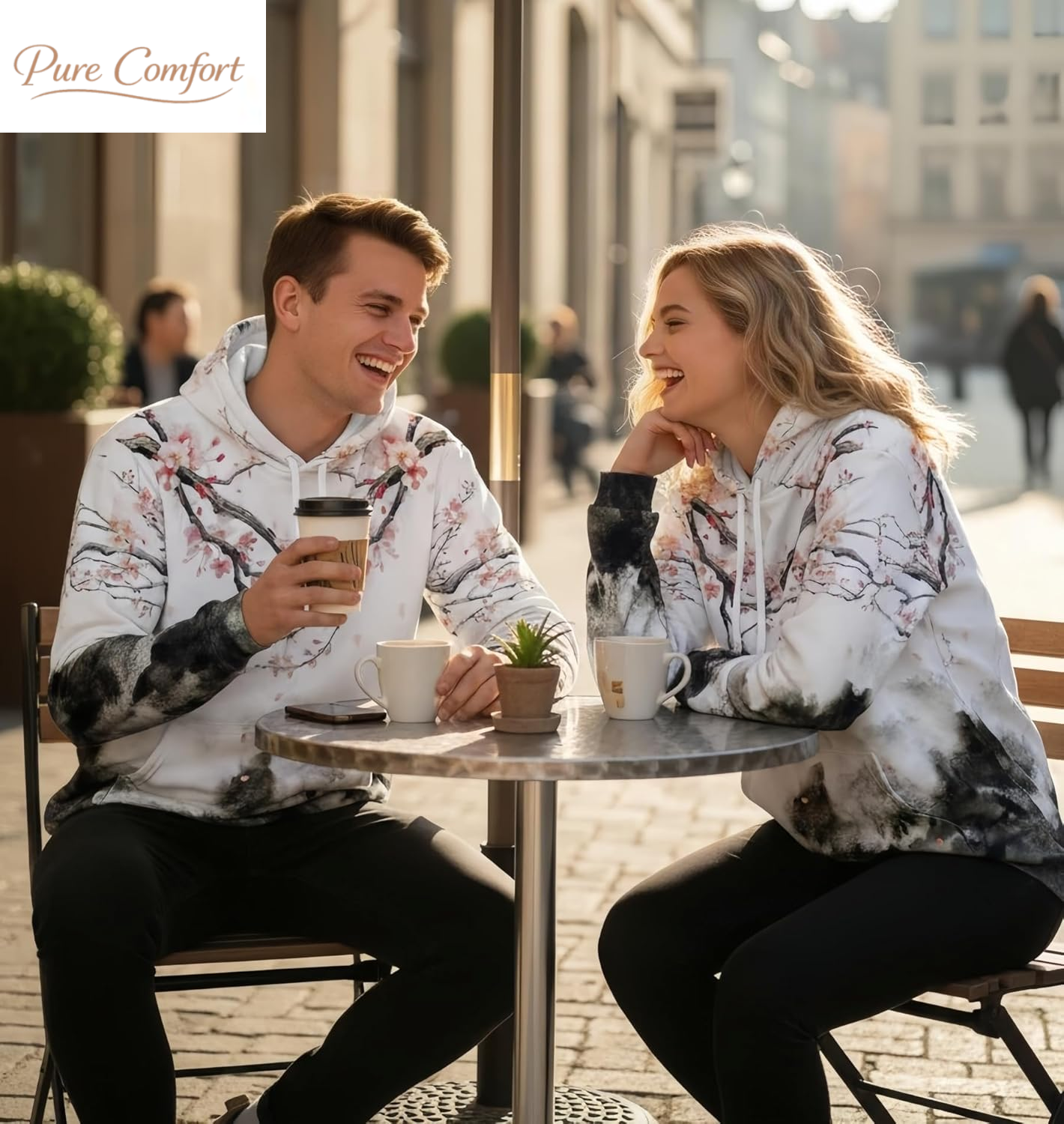Men Women Unisex Hoodies Novelty 3D Print Graphic Hooded Pullover Sweatshirt with Pocket