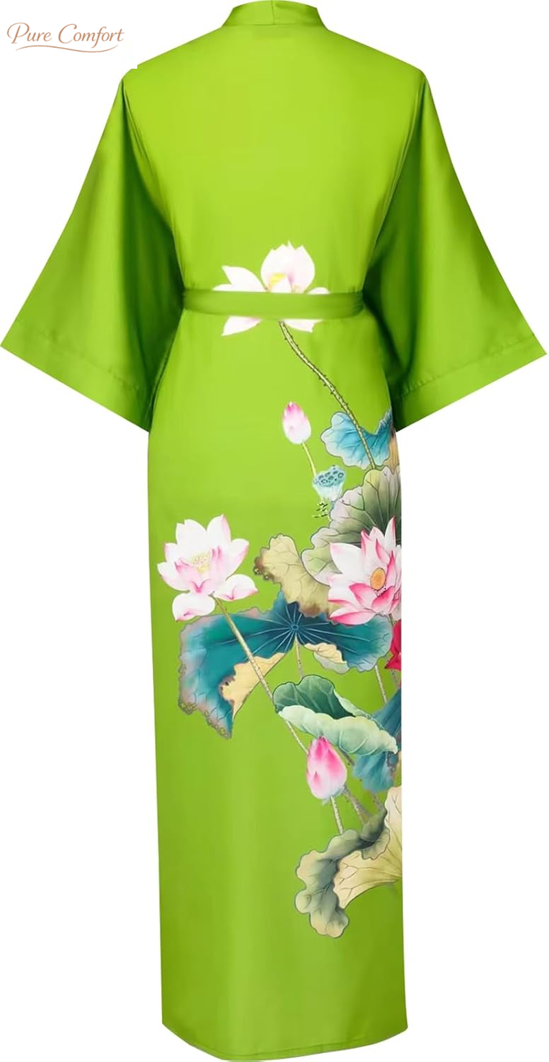 Women'S Satin Kimono Robes, Bathrobes, Pajamas, Loungewear