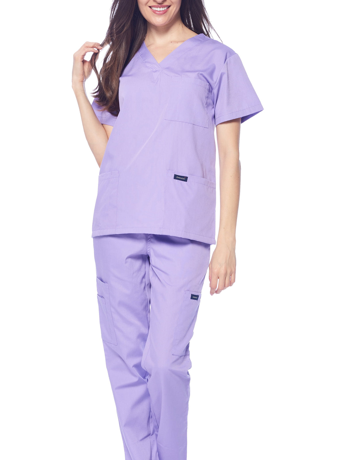 Medical Uniform Unisex Scrubs Set Scrub Top and Pants