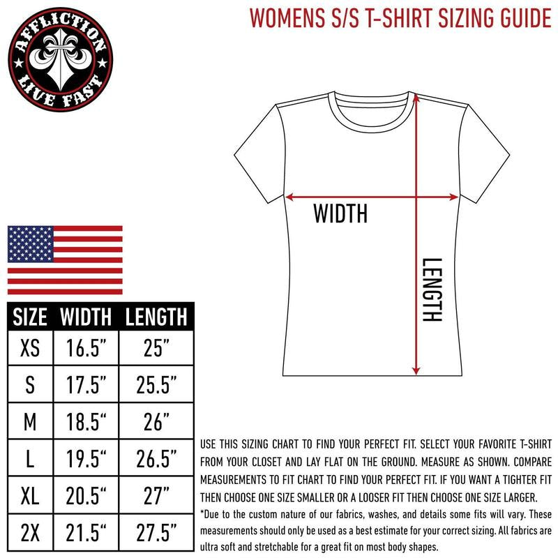 ARCHAIC Womens Short Sleeve V-Neck T-Shirt (Purple)