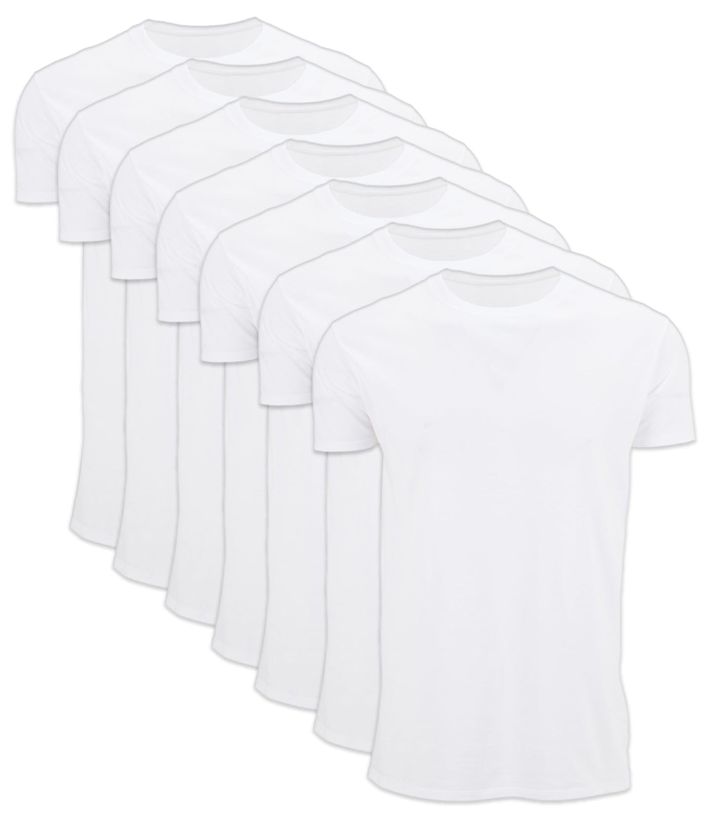 Men’S Cotton T-Shirt 6 Pack, Big Tall Short Sleeve Lightweight Tees for Men, Packs of Bulk T-Shirts (5X-Large)