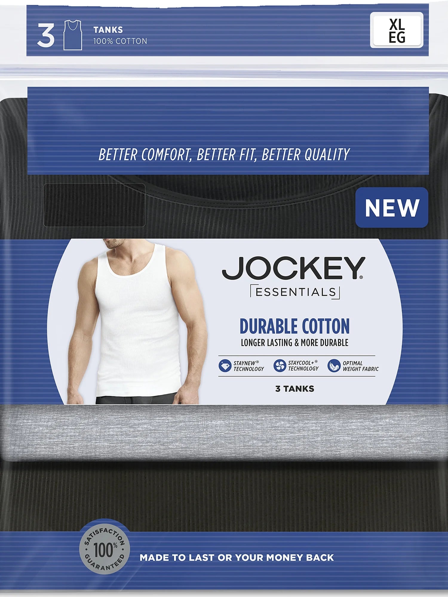 Mens 3 Pack Tank