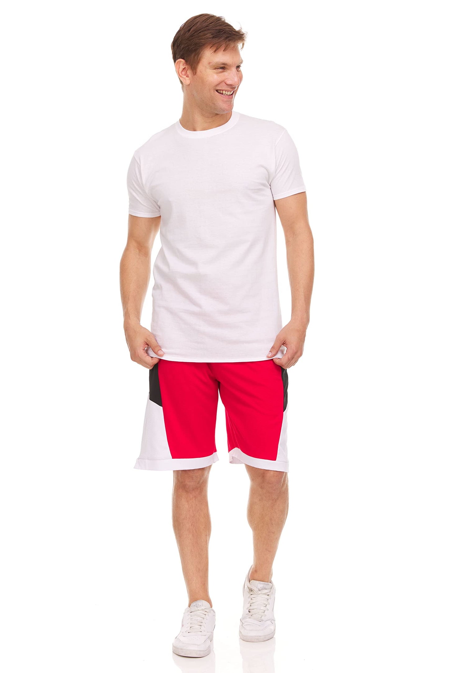 Men’S Cotton T-Shirt 6 Pack, Big Tall Short Sleeve Lightweight Tees for Men, Packs of Bulk T-Shirts (5X-Large)