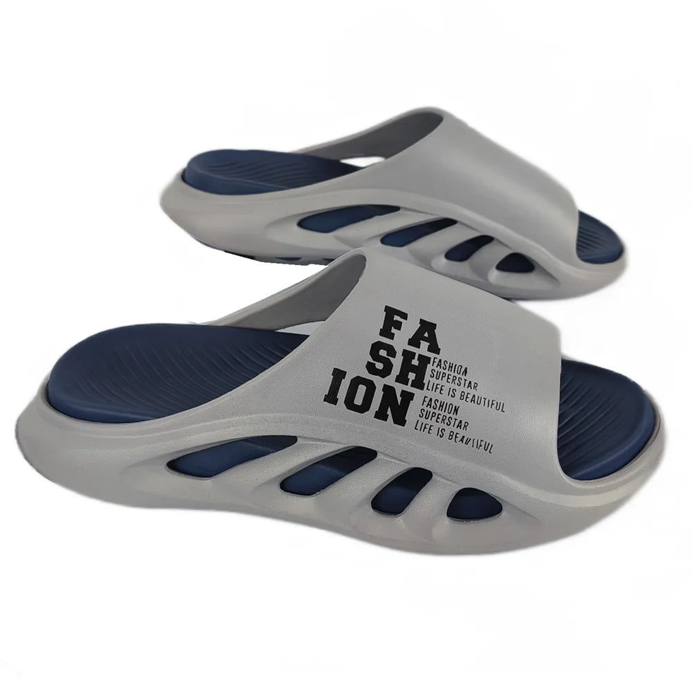 Men'S Slides,Athletic Slides Sport Shower Sandals for Indoor & Outdoor - Non-Slip