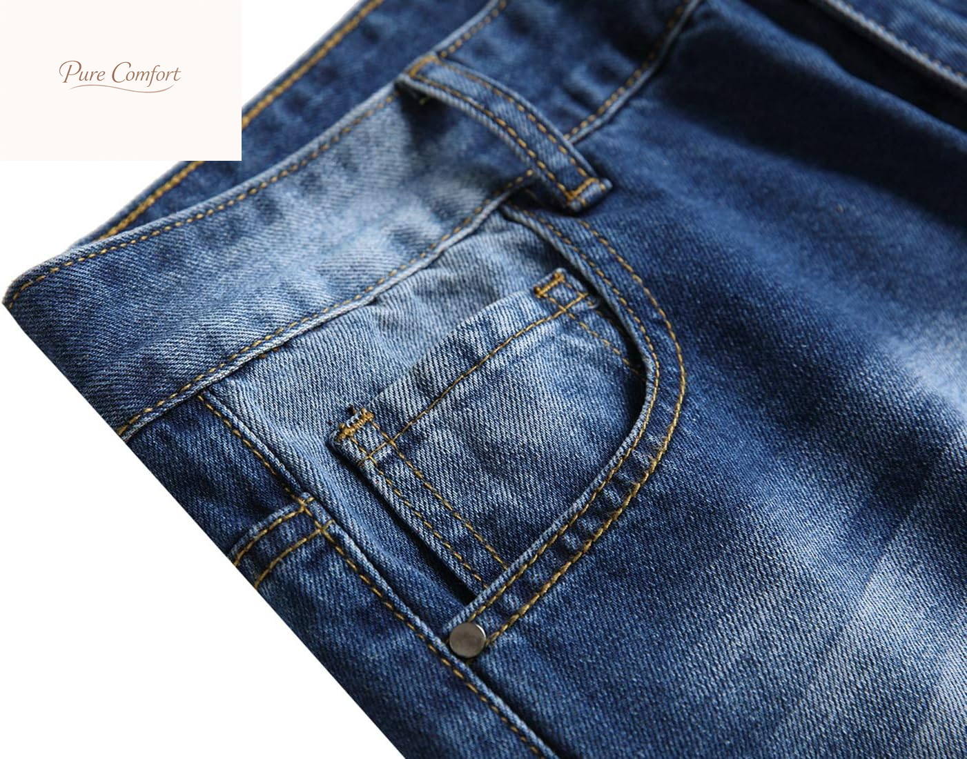 Mens Ripped Jeans, Distressed Destroyed Slim Fit Straight Leg Denim Pants