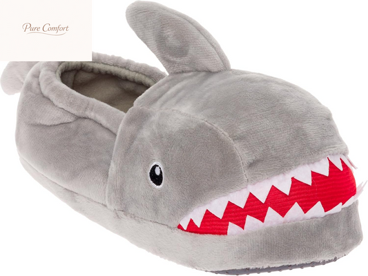 Funny Animal Slippers for Women & Men, House Shoes, Turtle, Flamingo, Bunny, Shark, Cozy Furry Slippers