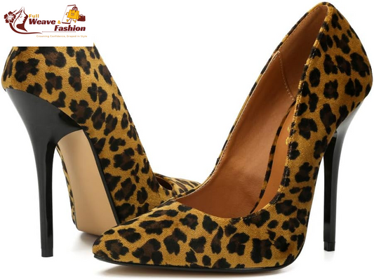 Women'S Stiletto Pointed Toe Slip on High Heel Zapatos Ladies Wedding Party Pumps plus Size